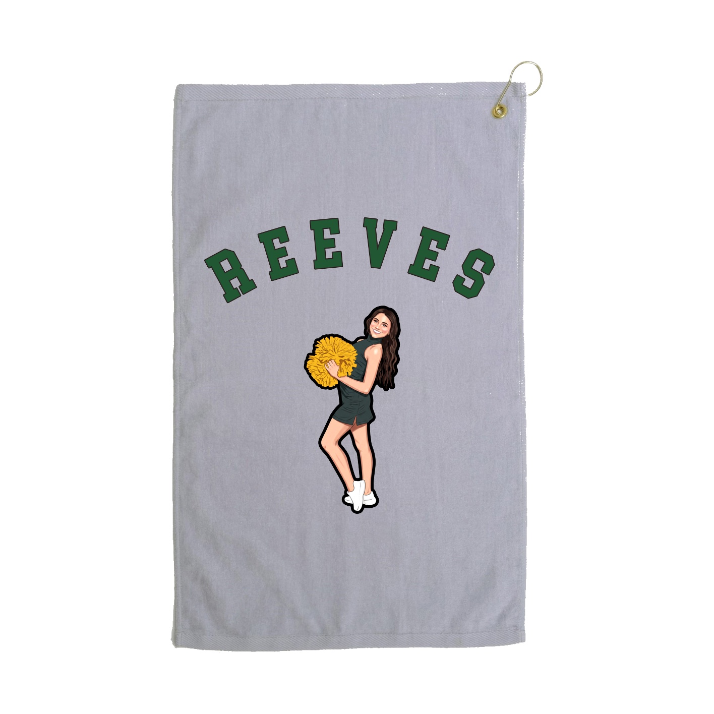 Golf Towel — Shirsey Arch in Grey