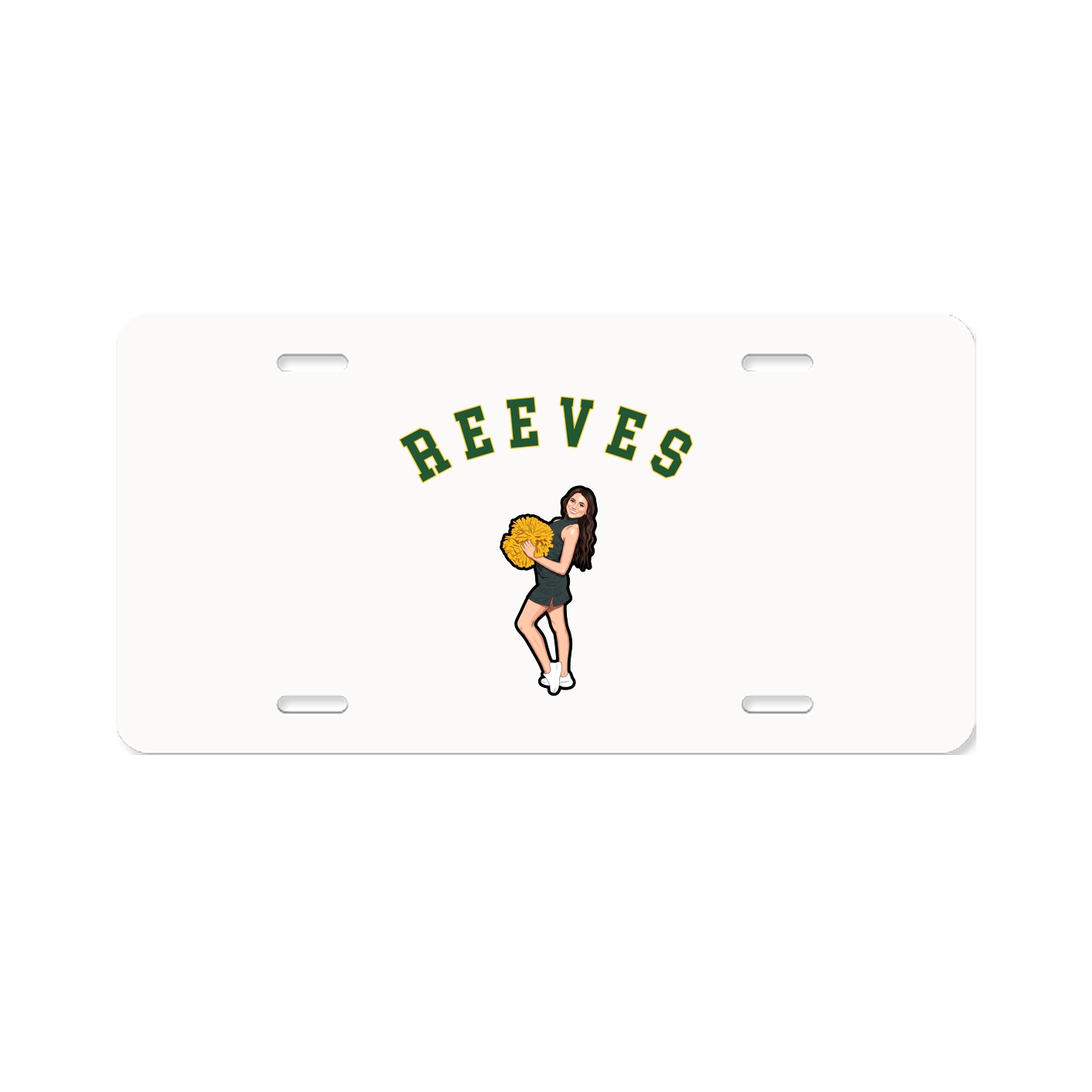 License Plate — Shirsey Arch in Classic