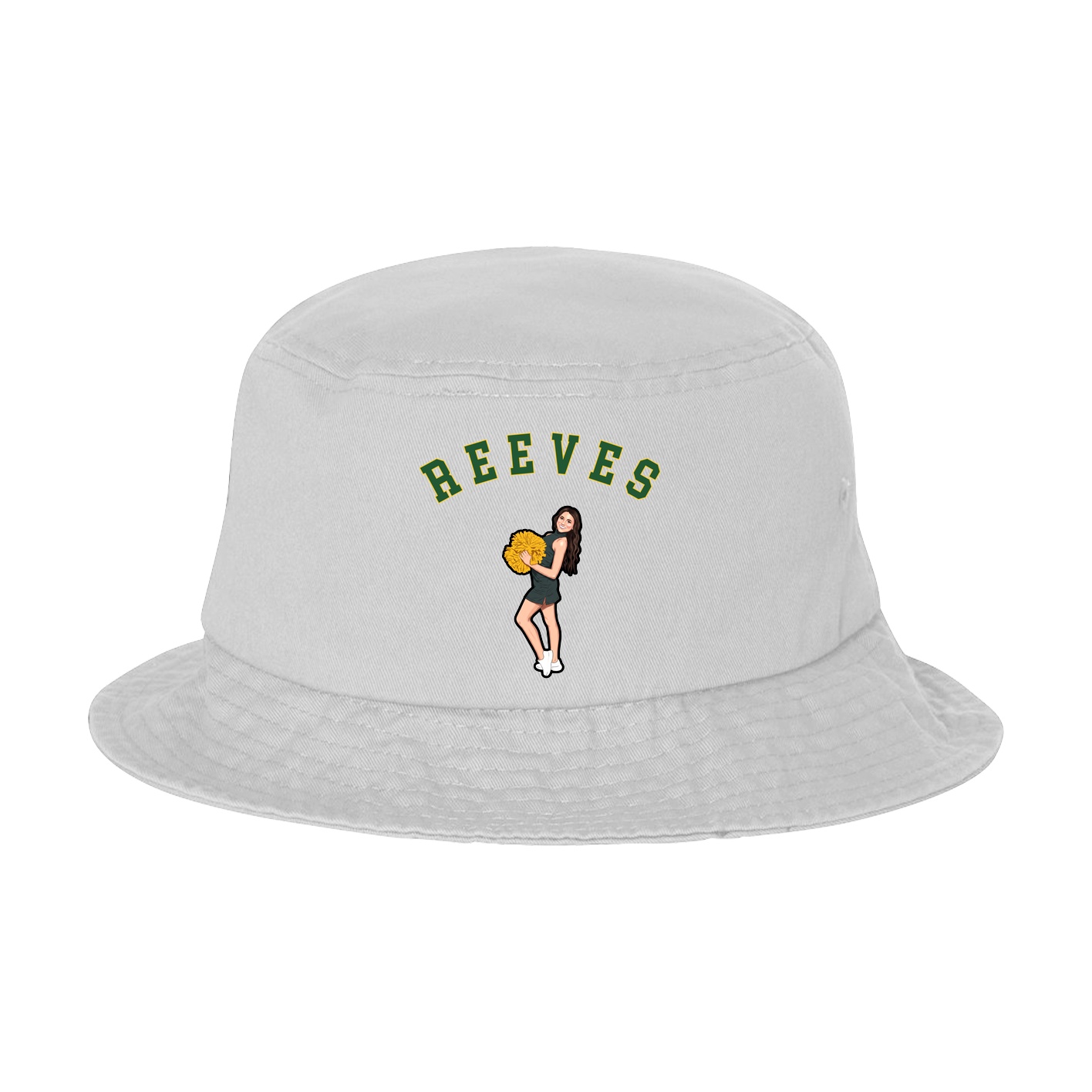 Bucket Cap — Shirsey Arch in White