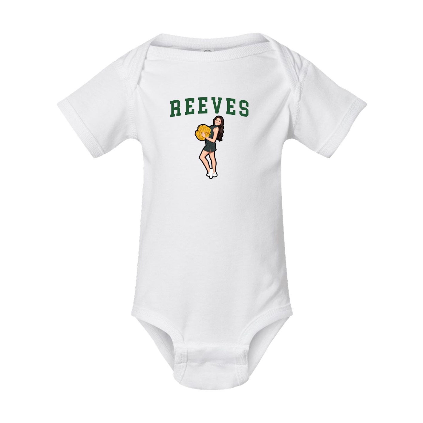 Baby Onesie — Shirsey in White