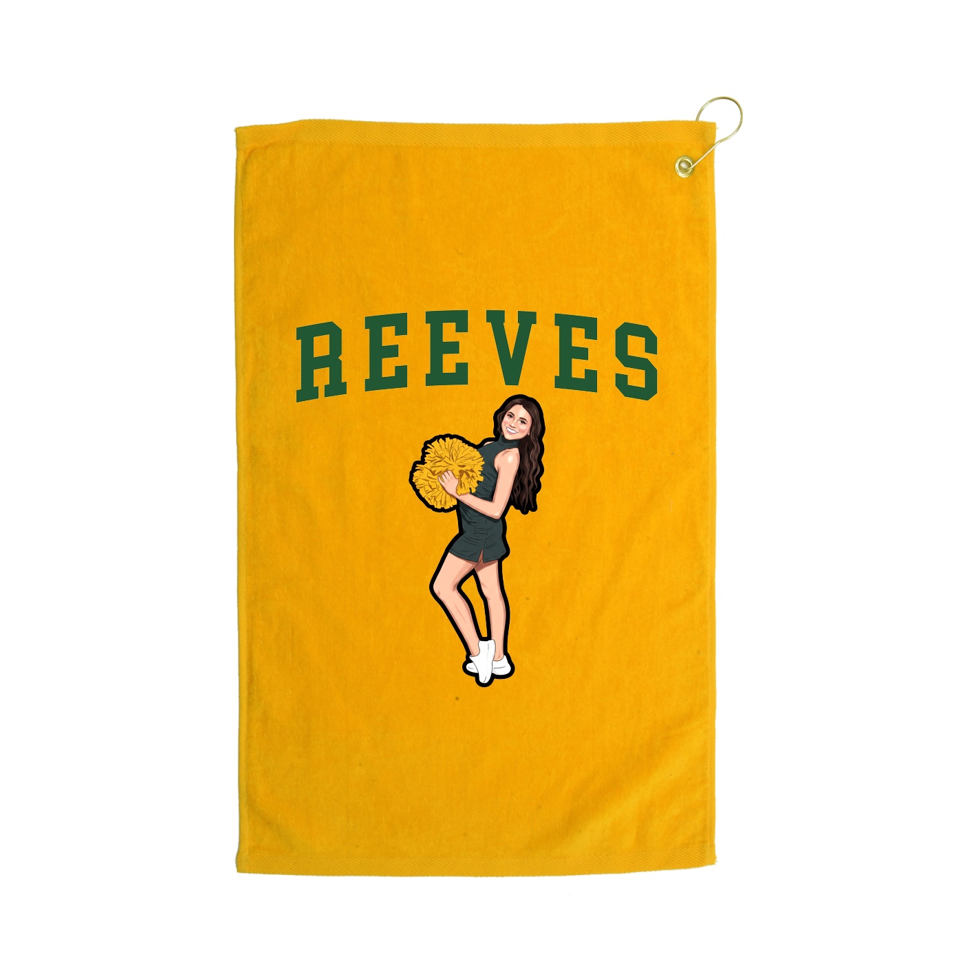 Golf Towel — Shirsey in Gold