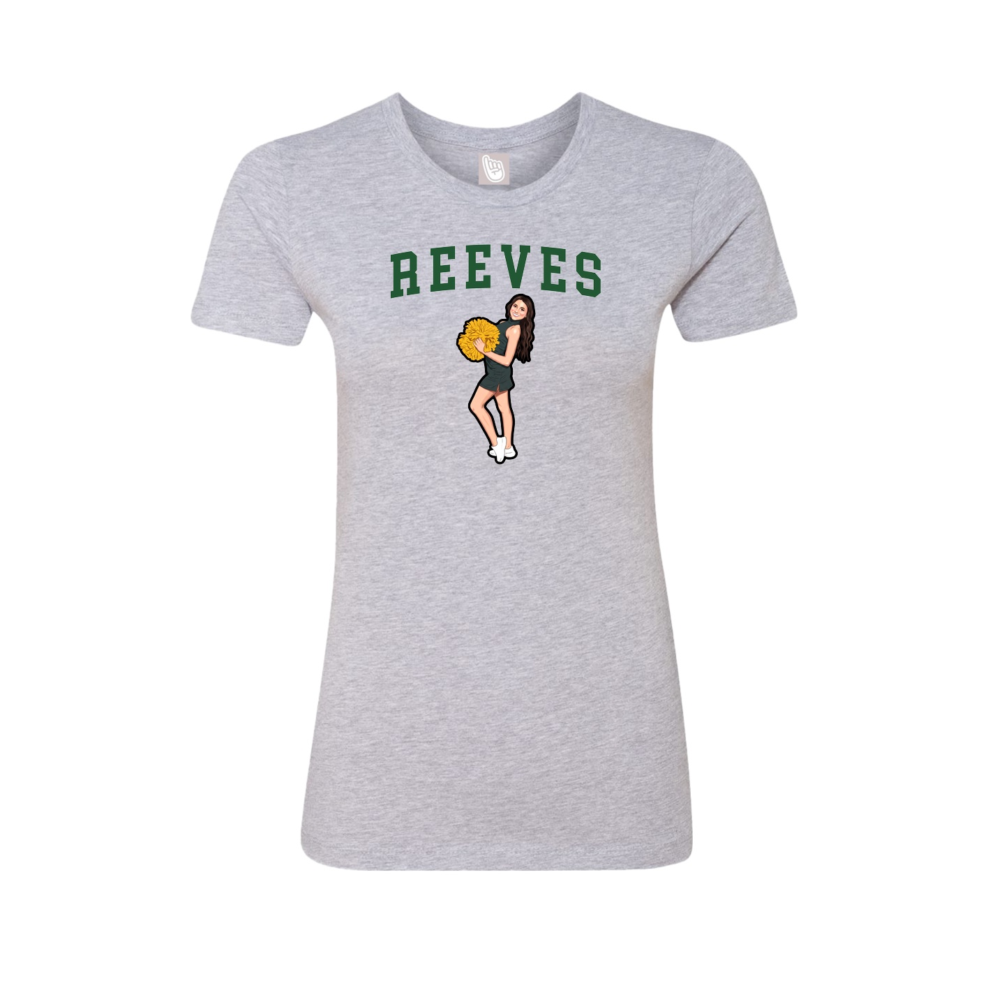 Womens Tee — Shirsey in Grey
