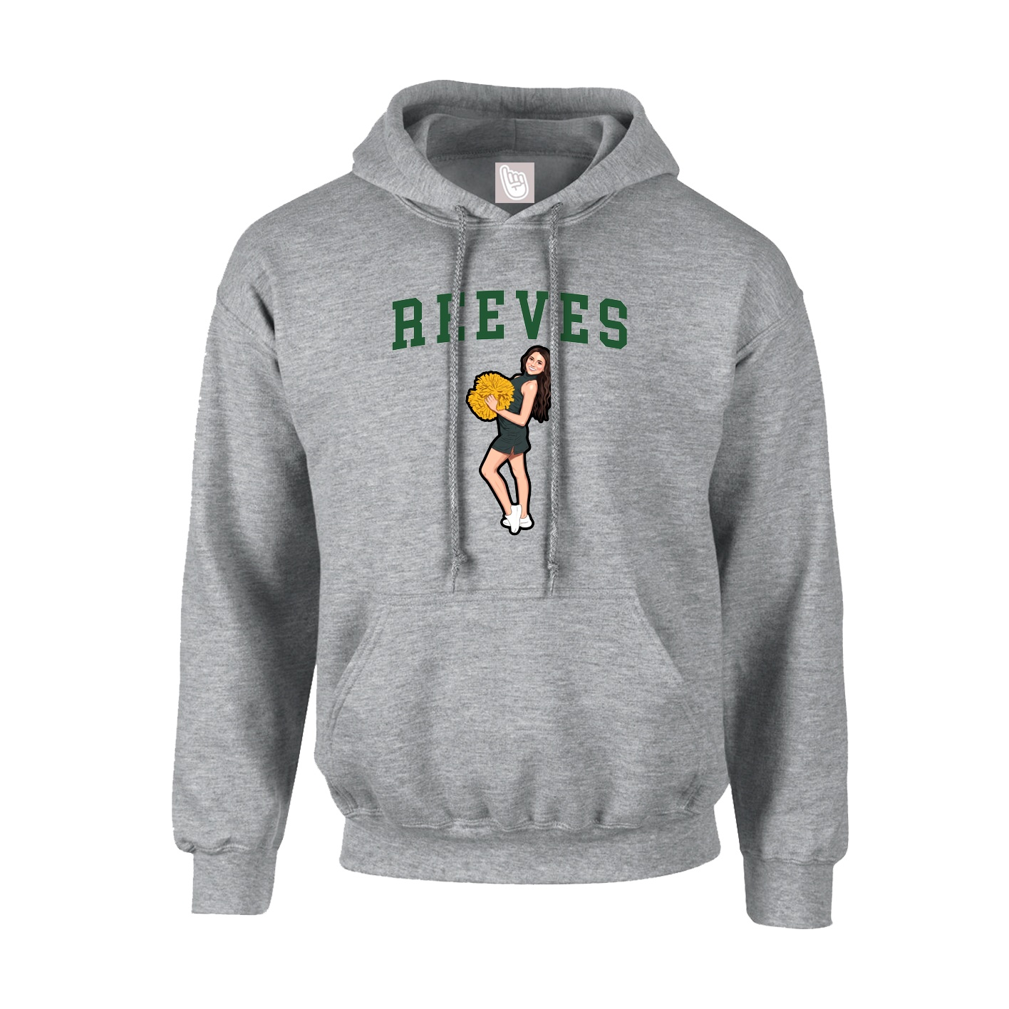 Hoodie — Shirsey in Grey