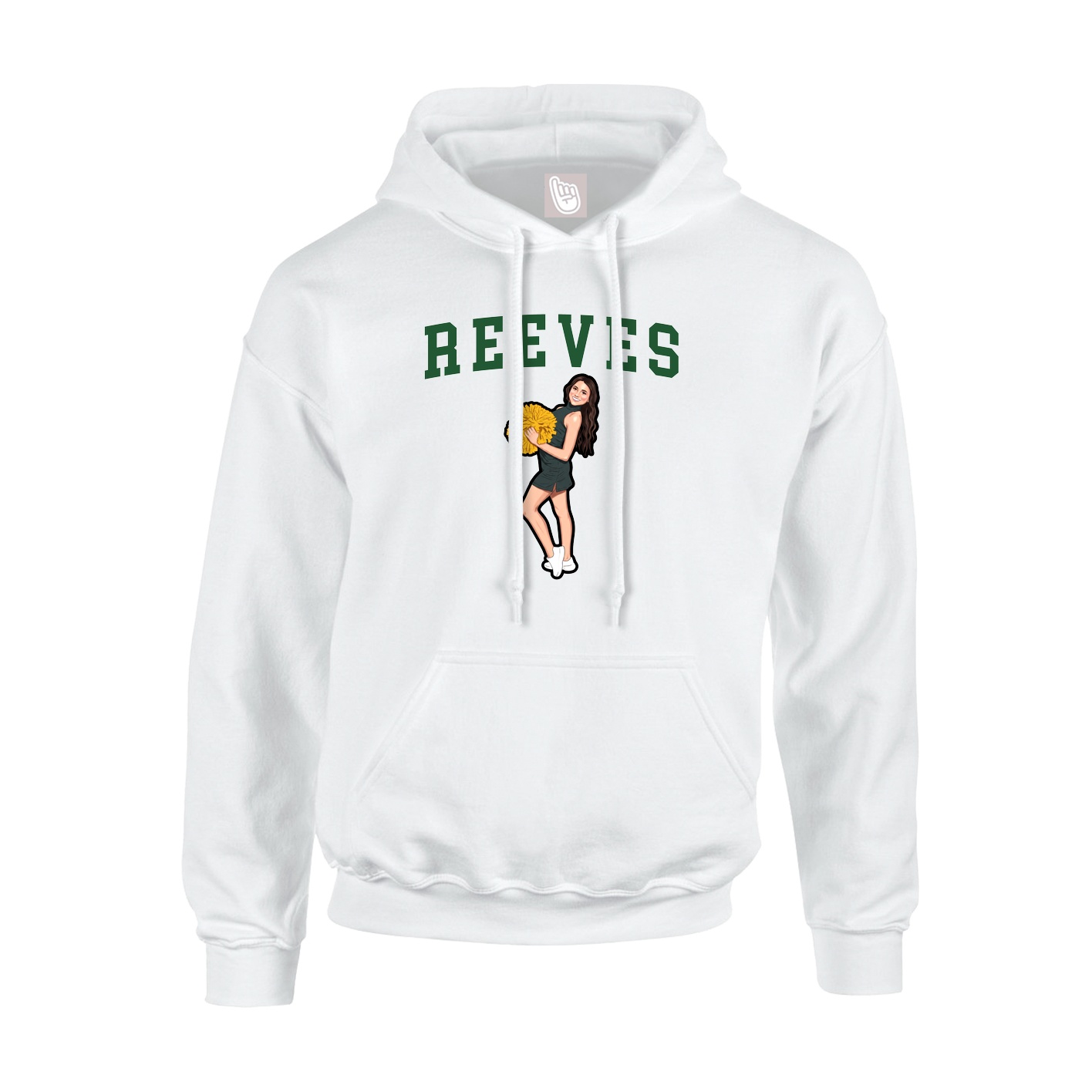 Youth Hoodie — Shirsey in White