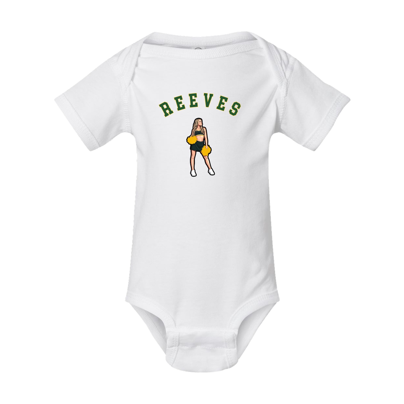 Baby Onesie — Shirsey Arch in White