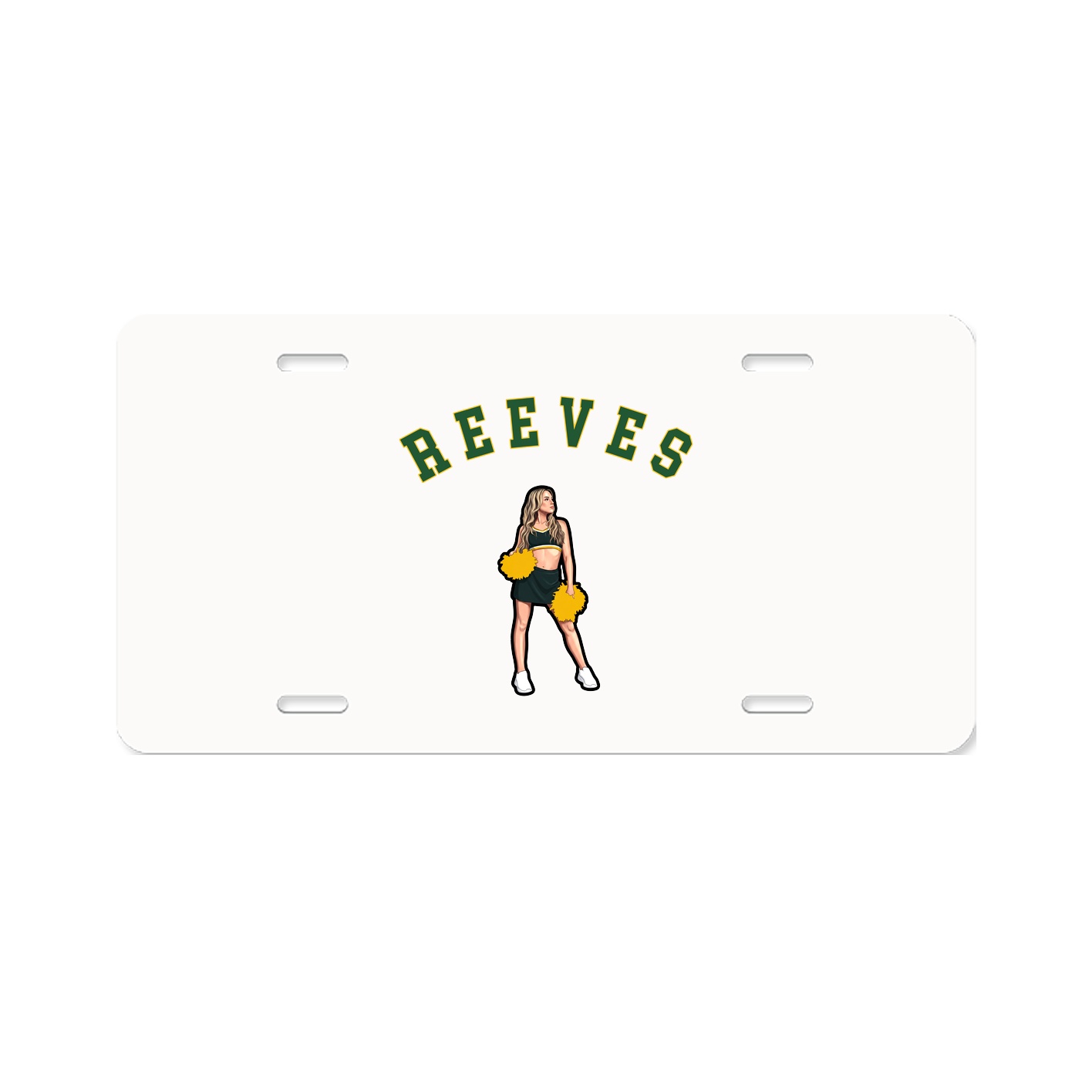 License Plate — Shirsey Arch in Classic