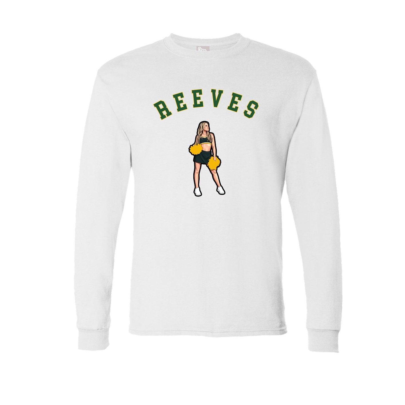 Long Sleeve Tee — Shirsey Arch in White