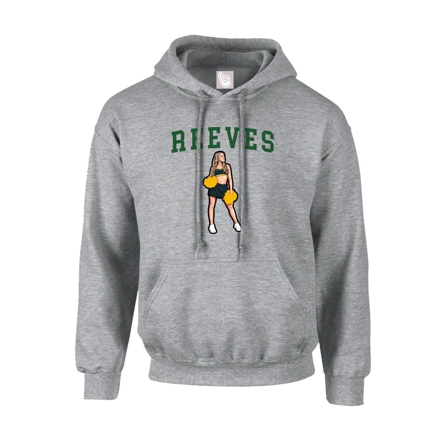 Hoodie — Shirsey in Grey