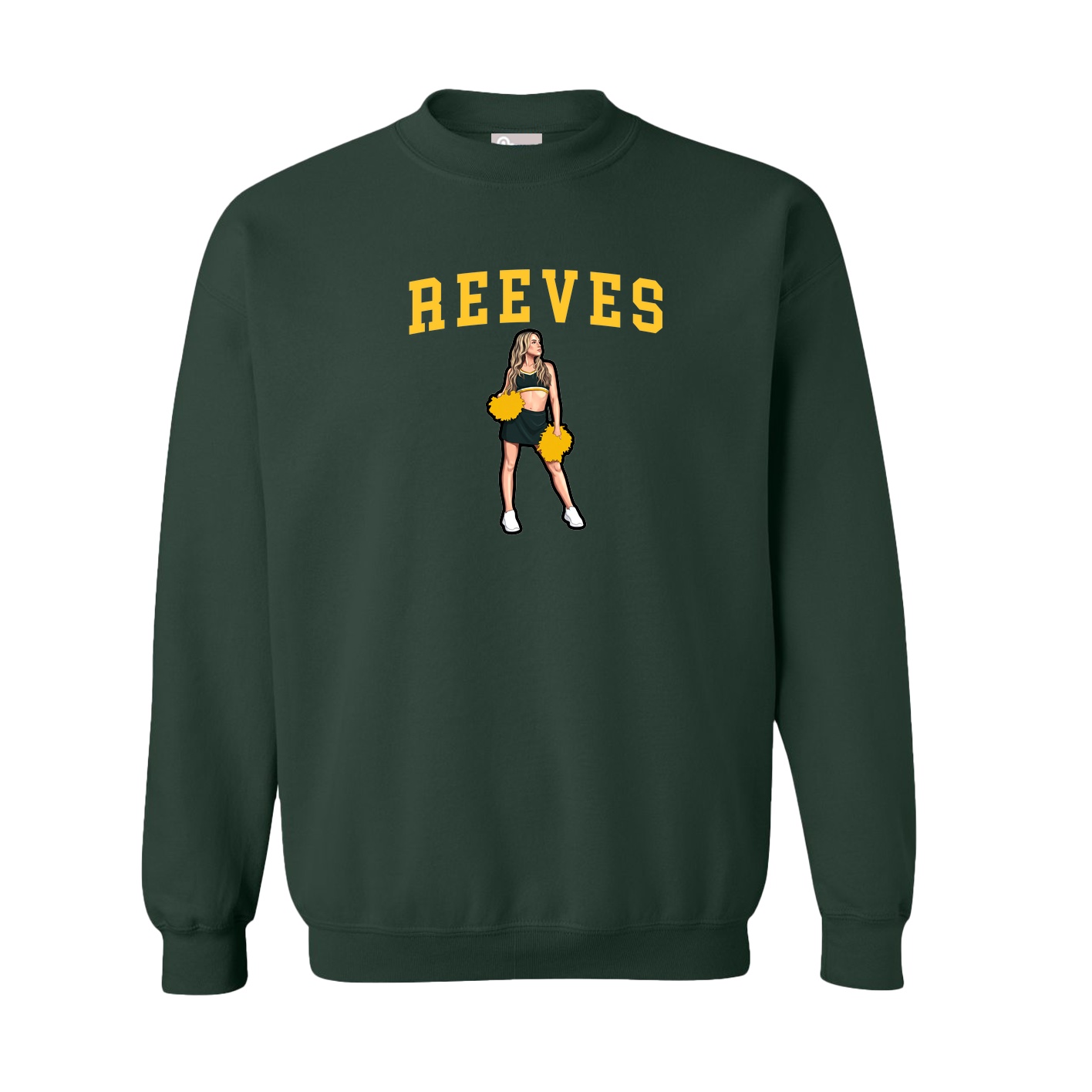 Fleece Crew — Shirsey in Green