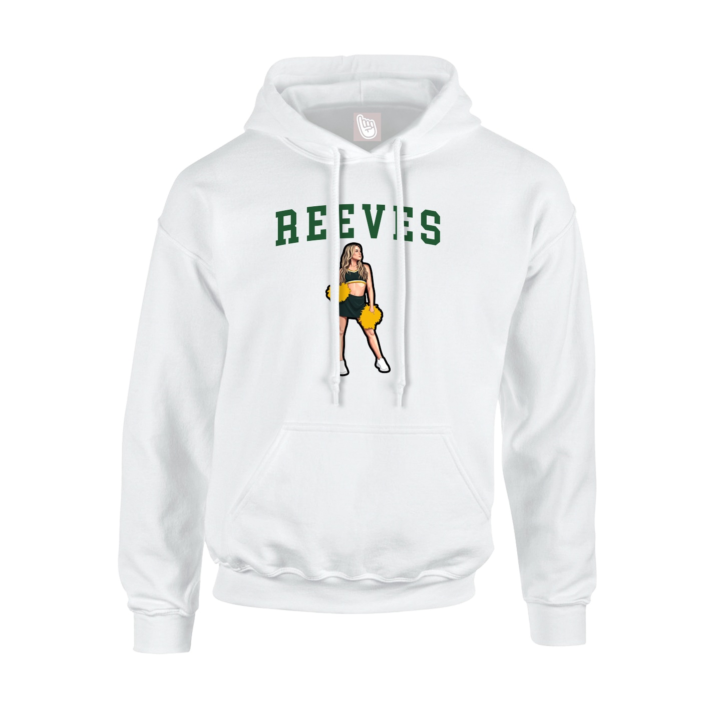 Youth Hoodie — Shirsey in White