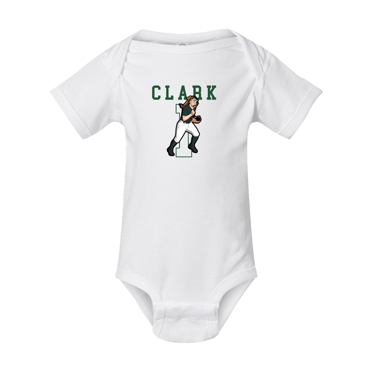 Baby Onesie — Shirsey in White