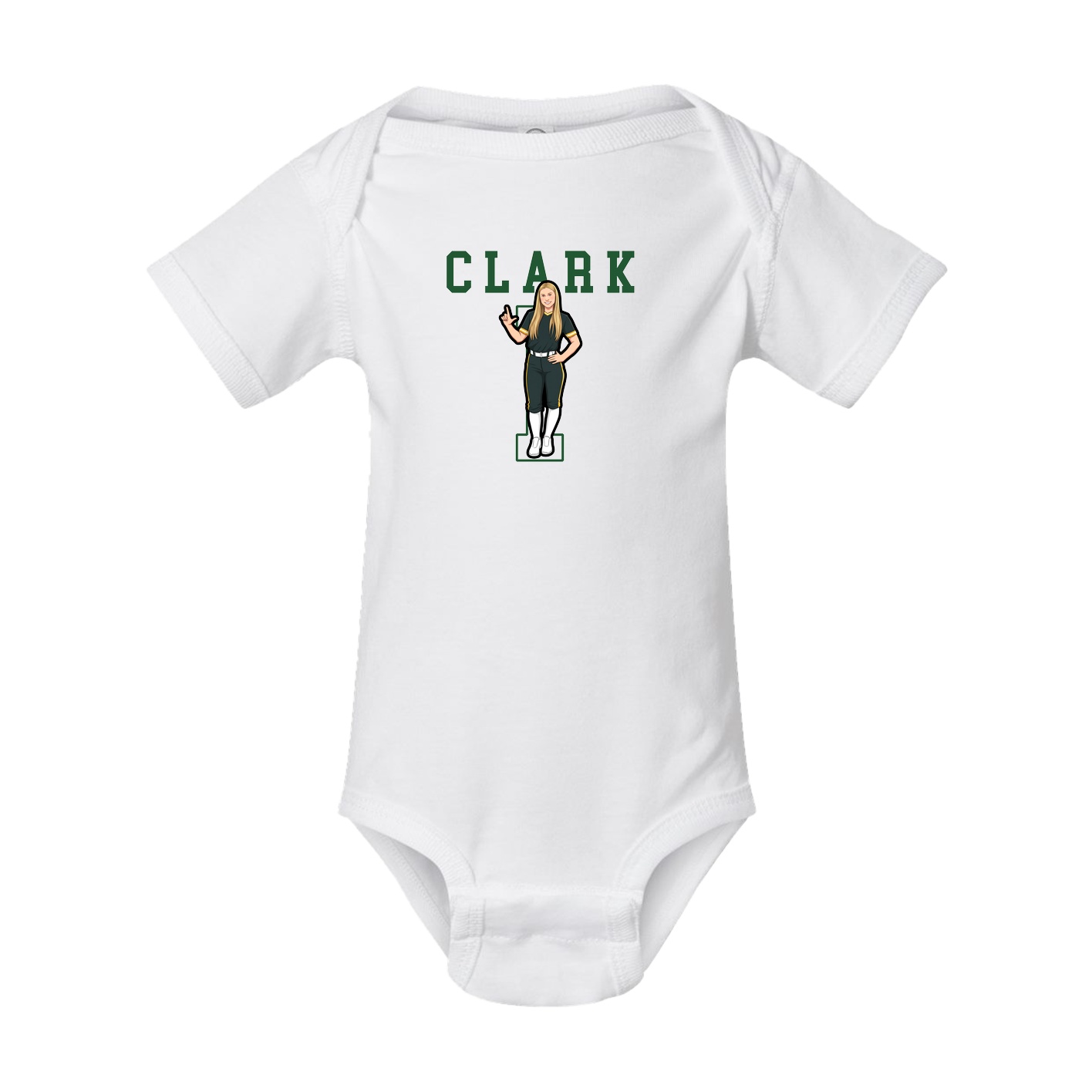 Baby Onesie — Shirsey in White