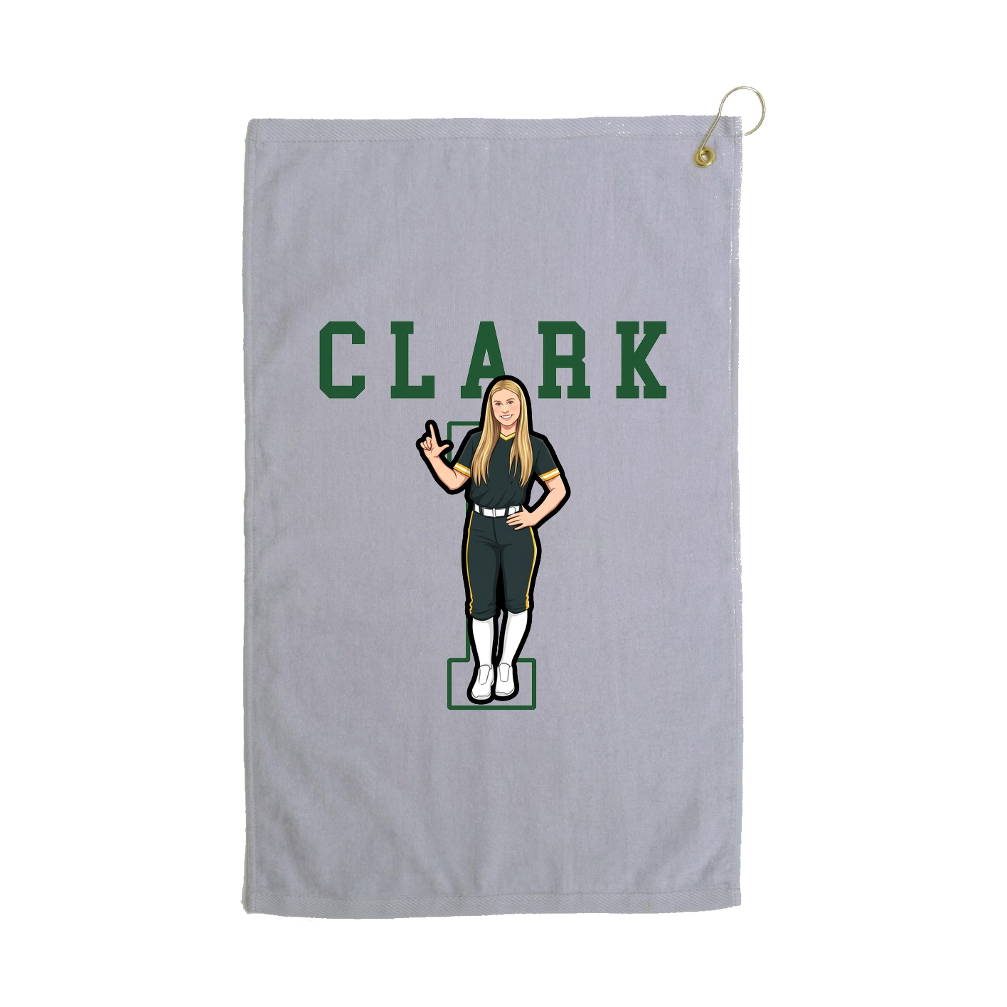 Terry Velour Golf Towel