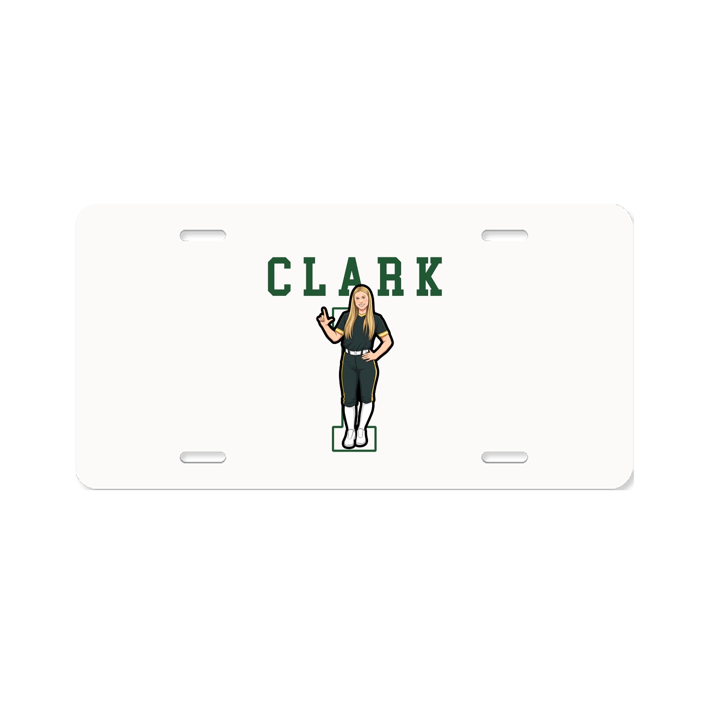 Aluminum License Plate