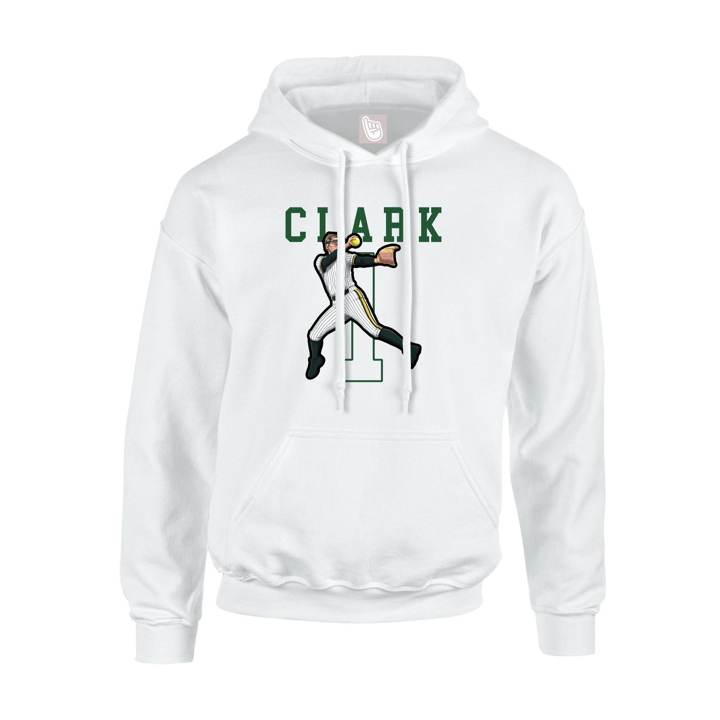Youth Hoodie — Shirsey in White