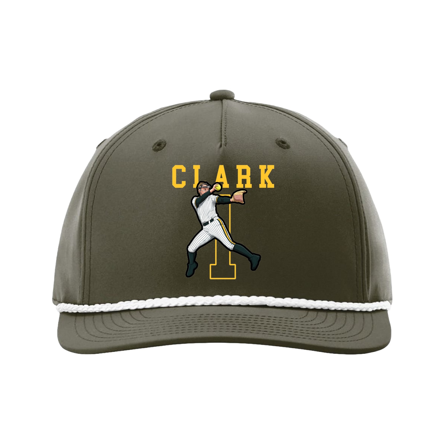 Five-Panel Classic Rope Cap — Shirsey in Green