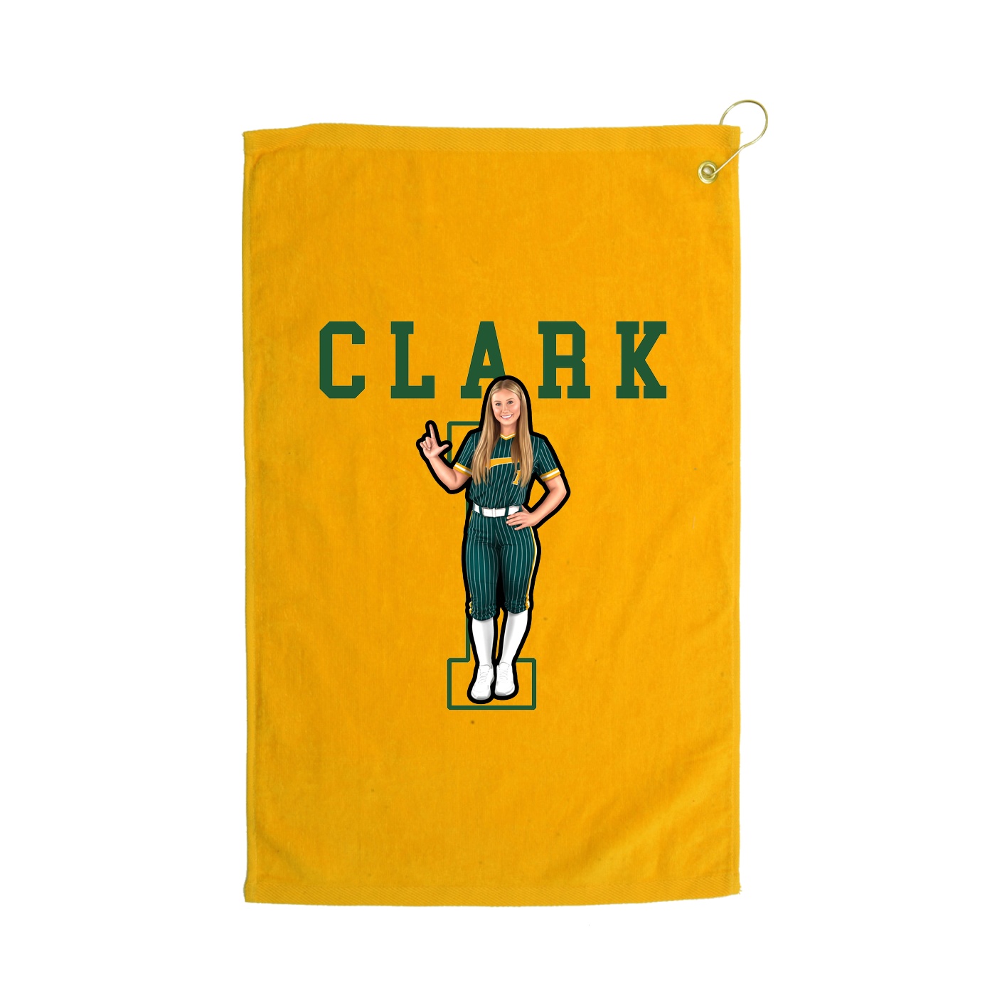 Golf Towel — Shirsey in Gold