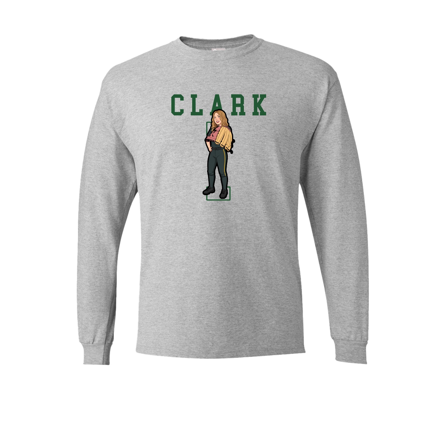 Long Sleeve Tee — Shirsey in Grey