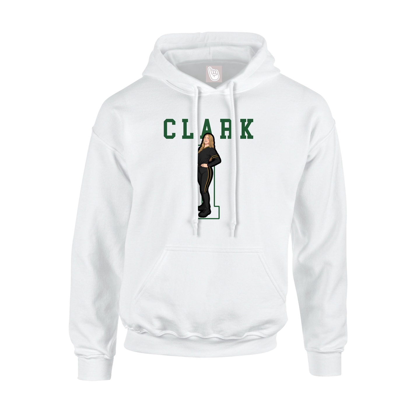 Youth Hoodie — Shirsey in White