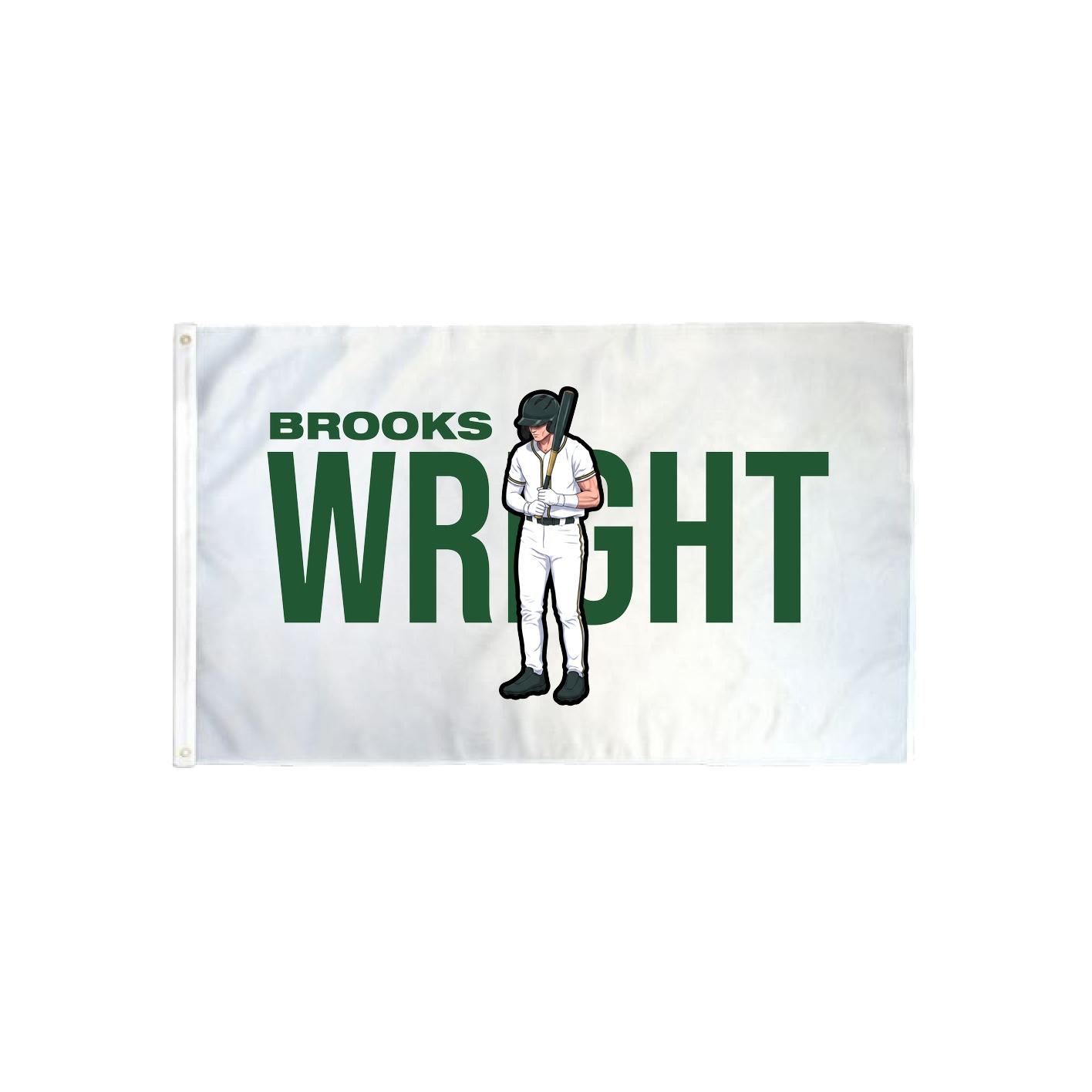 3x5 Flag — Player Name in Classic