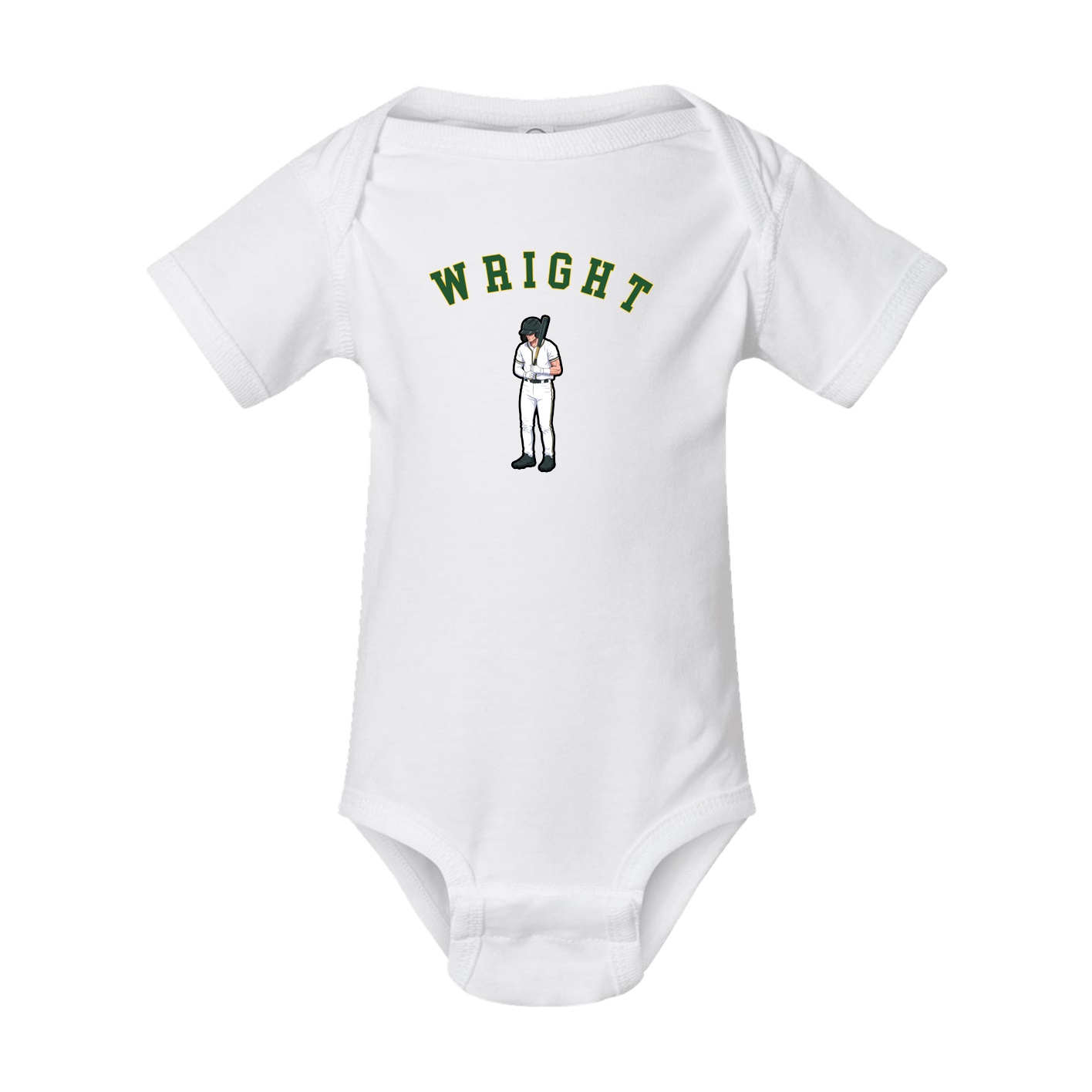 Baby Onesie — Shirsey Arch in White