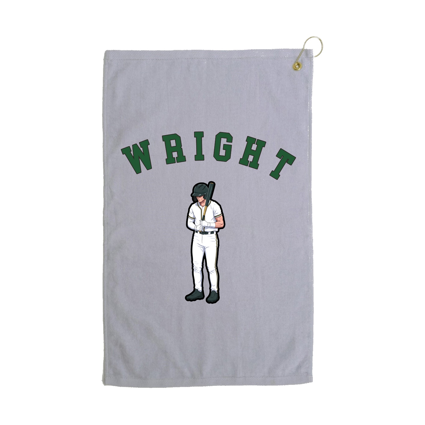 Golf Towel — Shirsey Arch in Grey