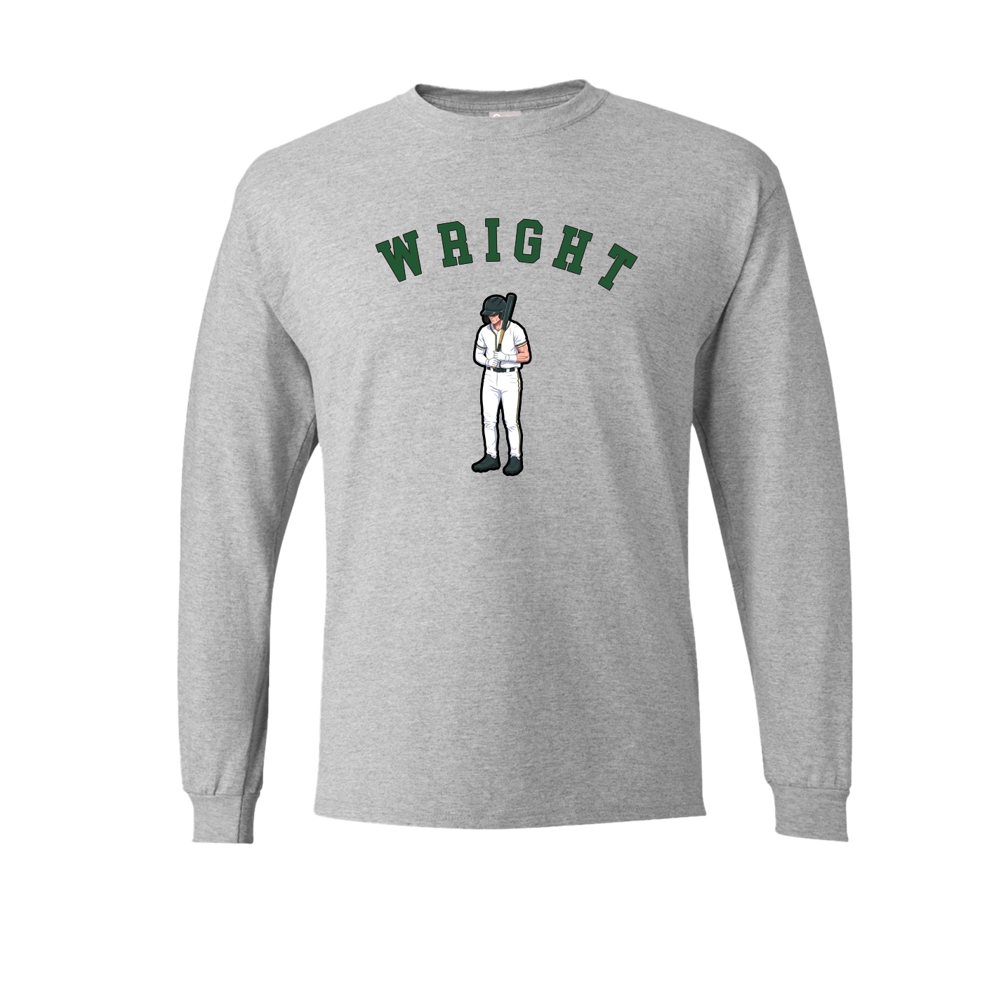 Long Sleeve Tee — Shirsey Arch in Grey