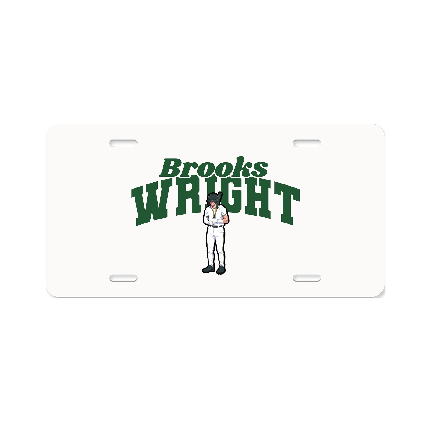 License Plate — Signature Arch in Classic