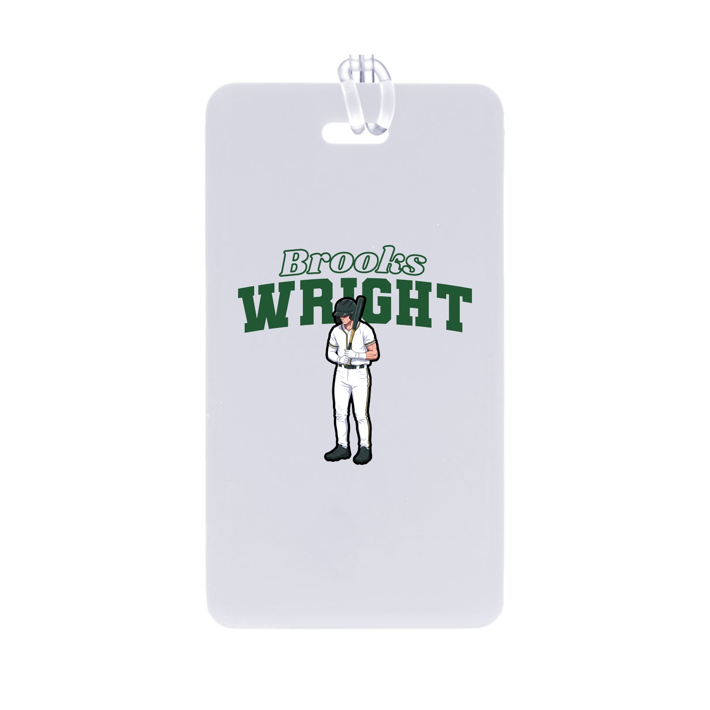 Bag Tag — Name Arch in Classic