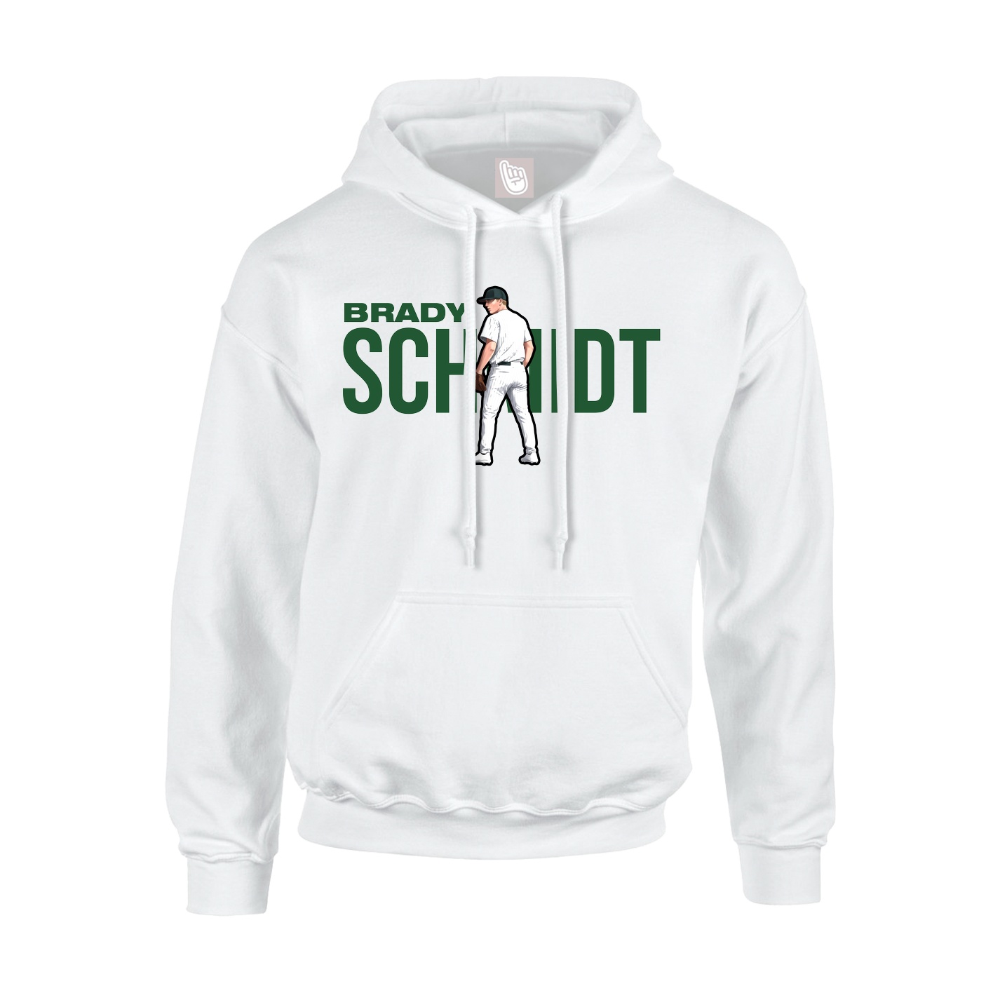 Hoodie — Player Name in White