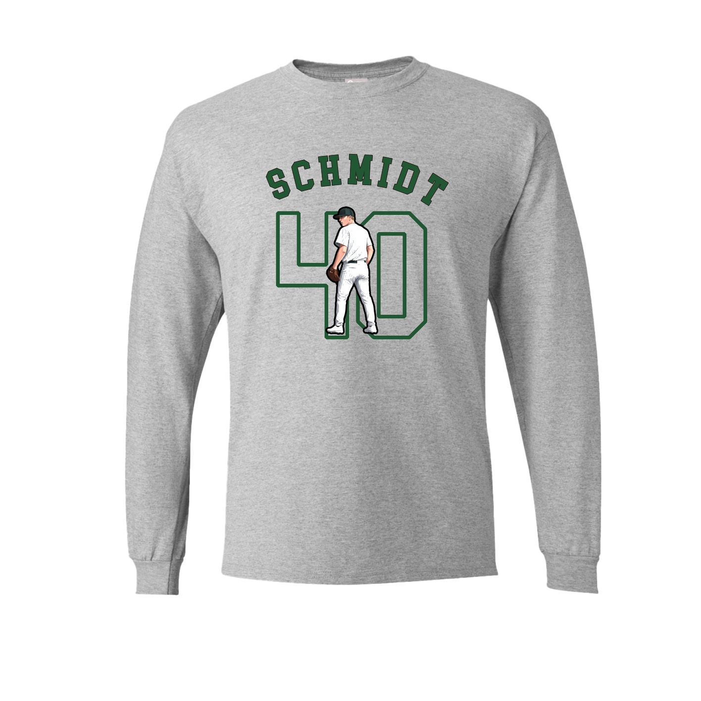 Long Sleeve Tee — Shirsey Arch in Grey