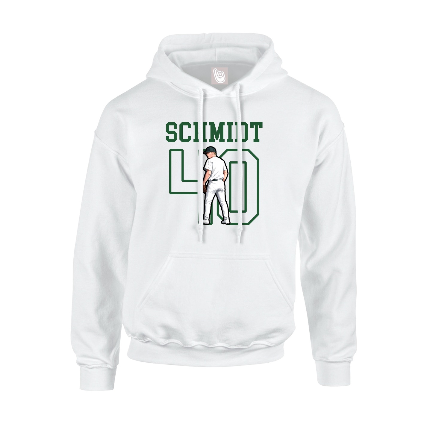 Youth Hoodie — Shirsey in White