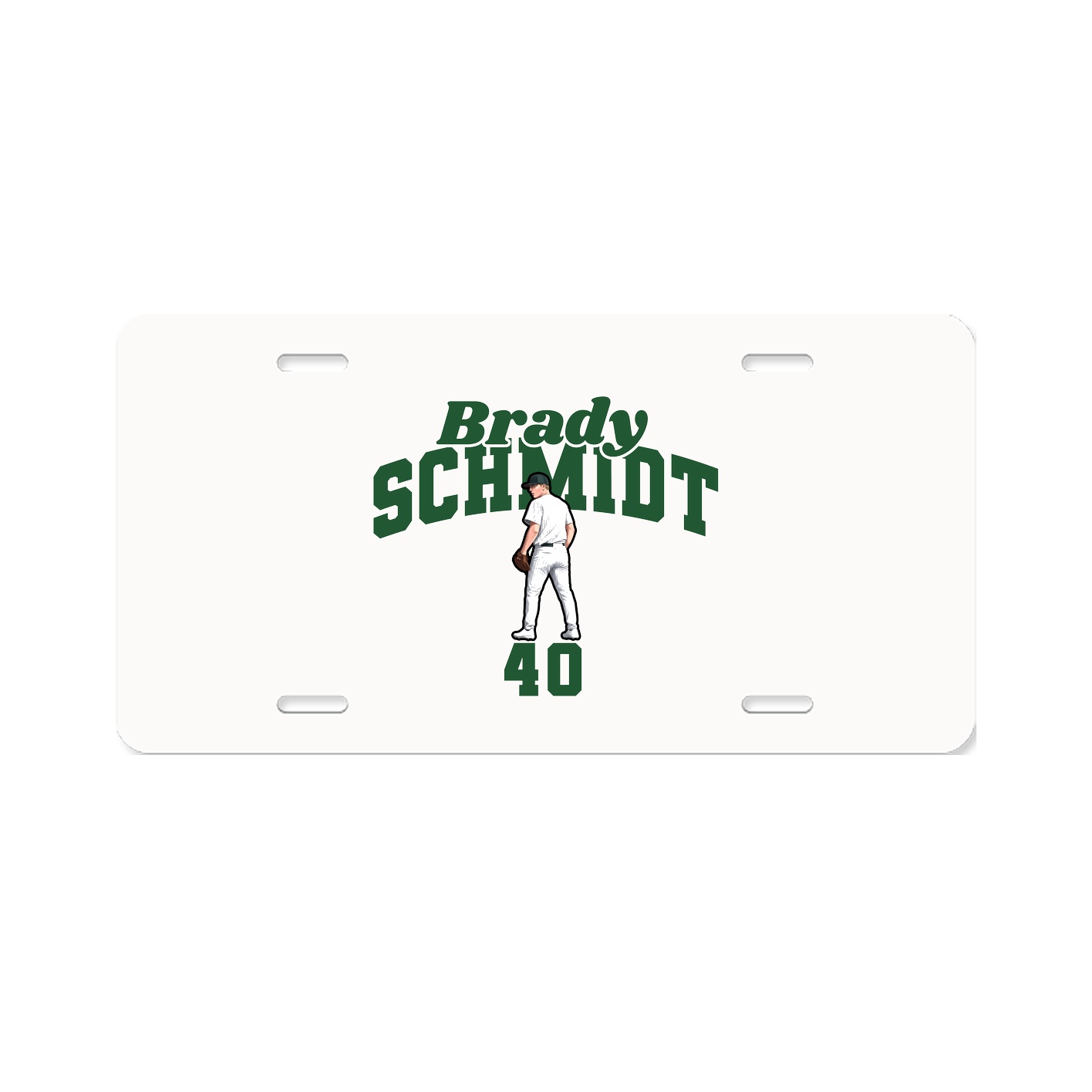 License Plate — Signature Arch in Classic