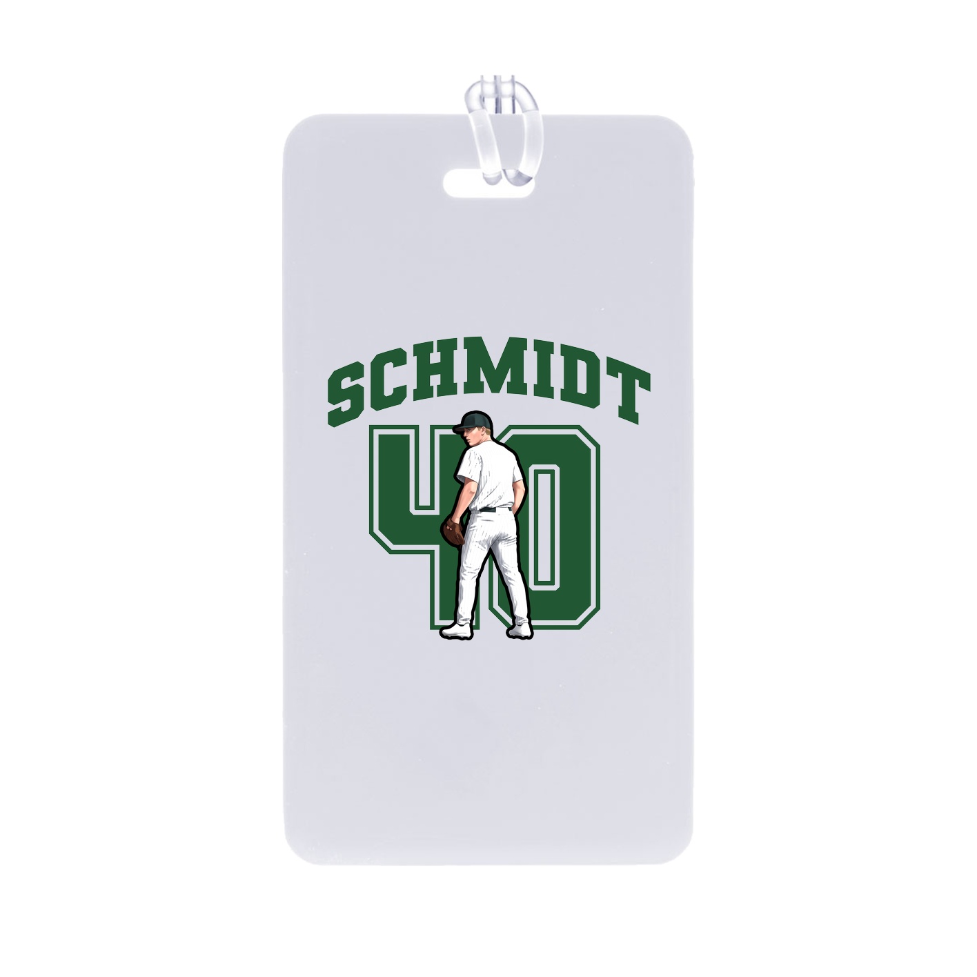 Bag Tag — Number in Classic