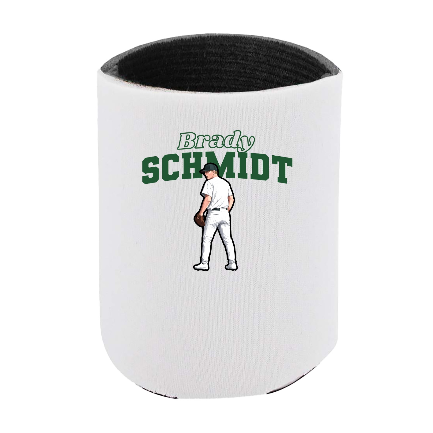 Can Holder — Name Arch in White