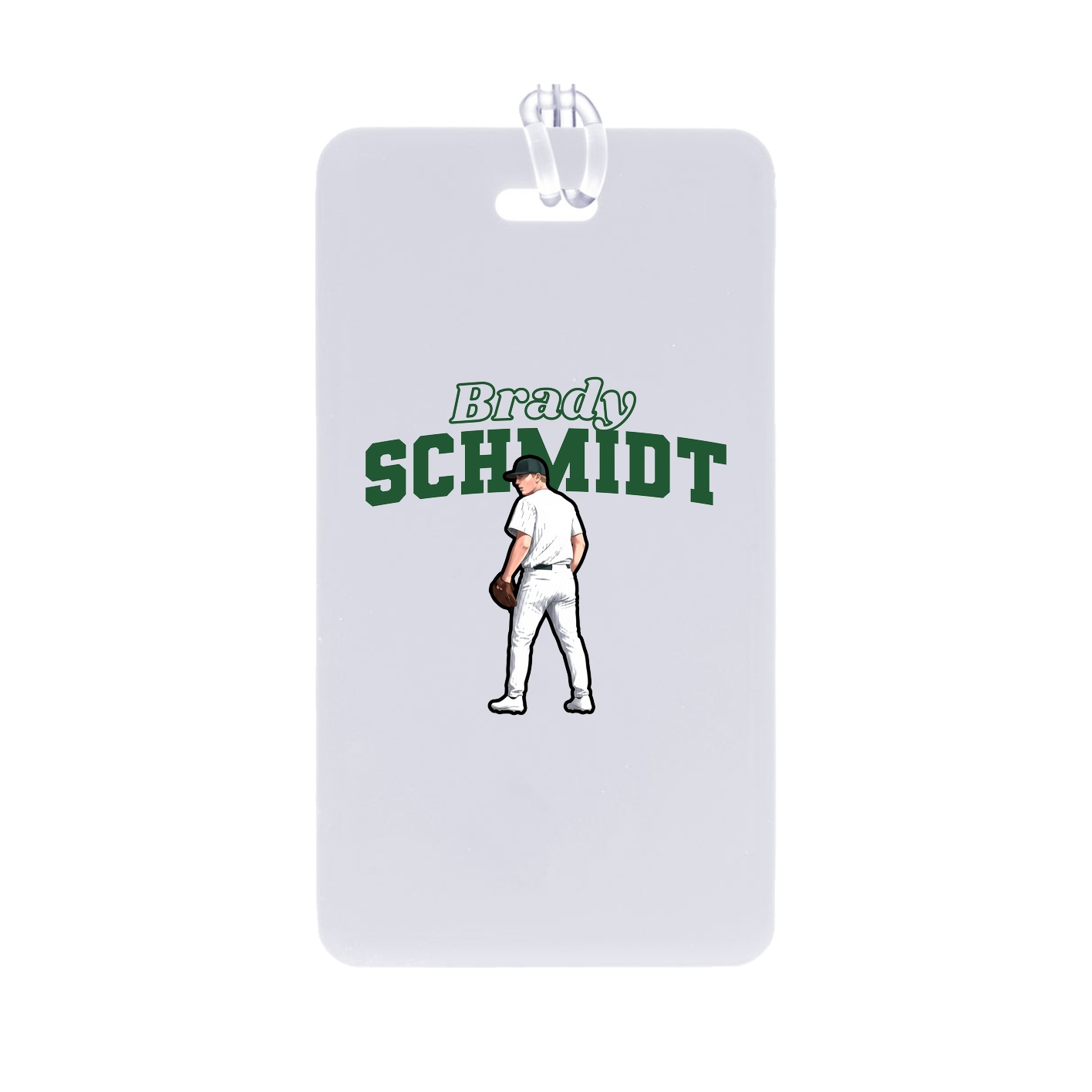 Bag Tag — Name Arch in Classic
