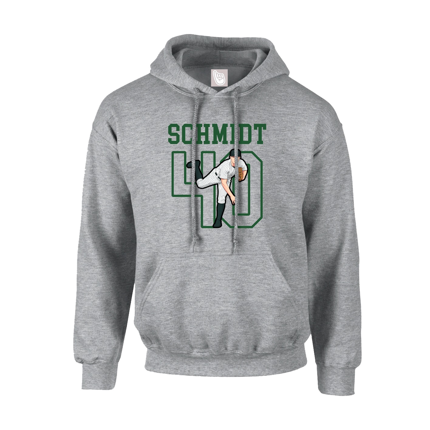 Hoodie — Shirsey in Grey