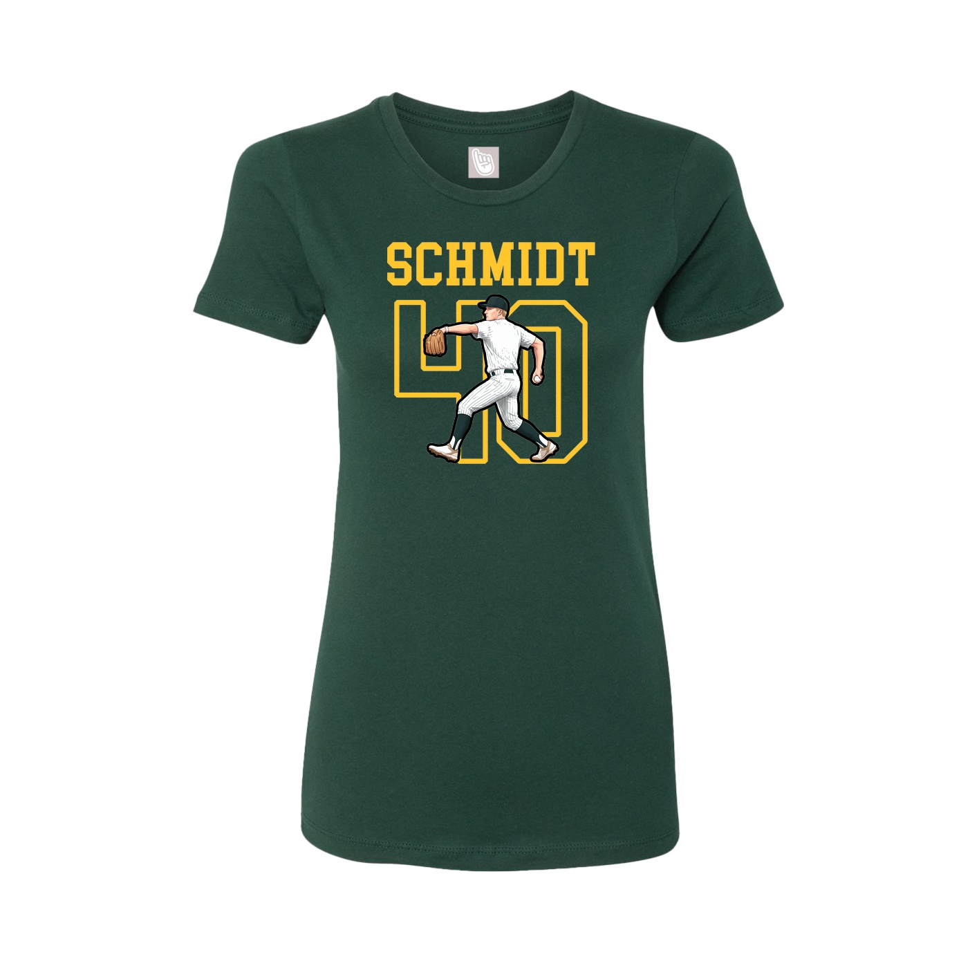 Fitted Women's Tee — Shirsey in Green