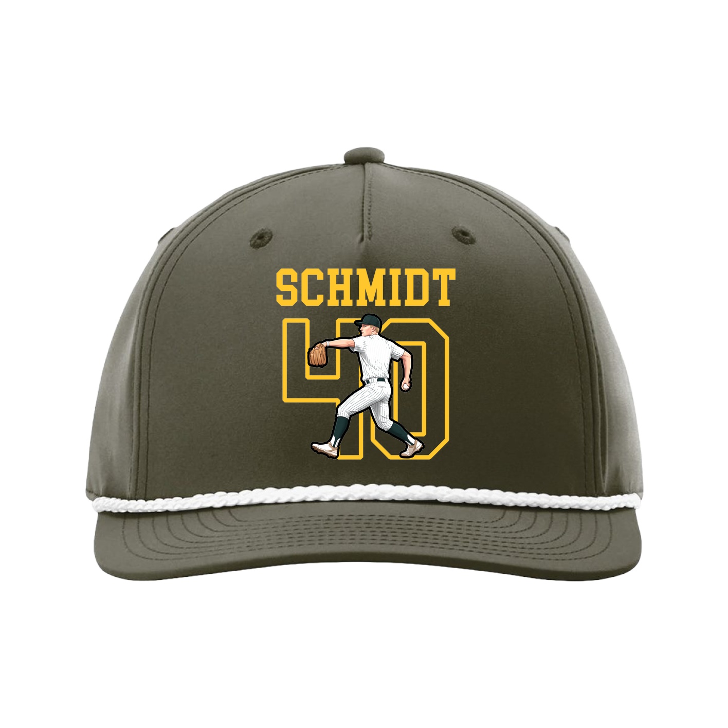 Five-Panel Classic Rope Cap — Shirsey in Green