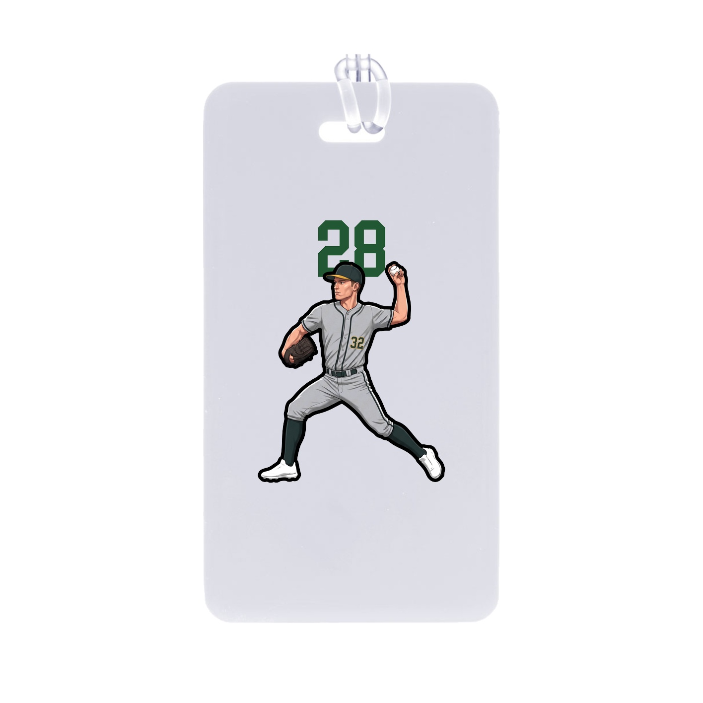 Bag Tag — Number Top in Classic
