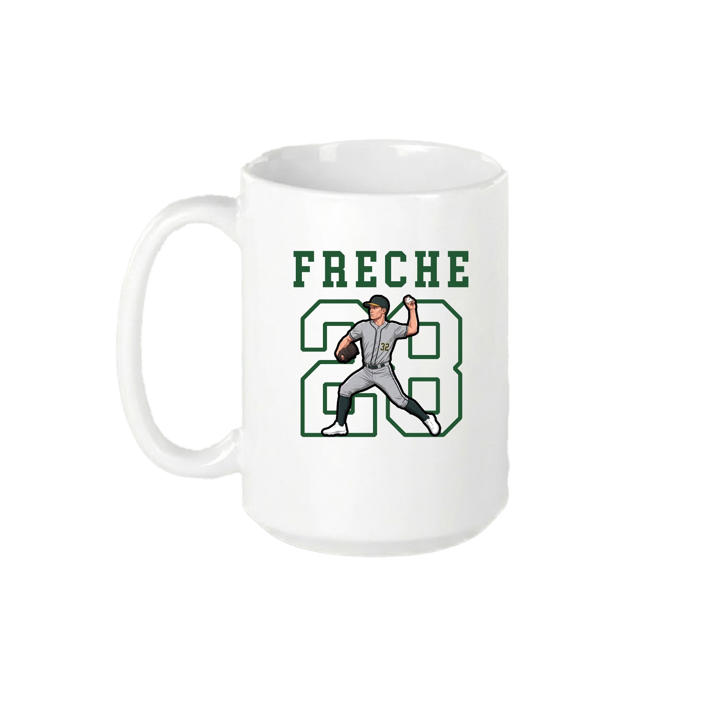 15oz Coffee Mug — Shirsey in White
