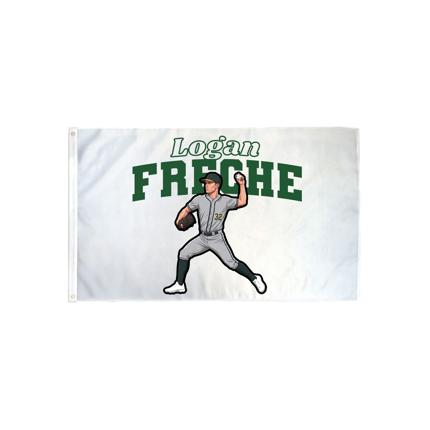 3x5 Flag — Name Arch in Classic