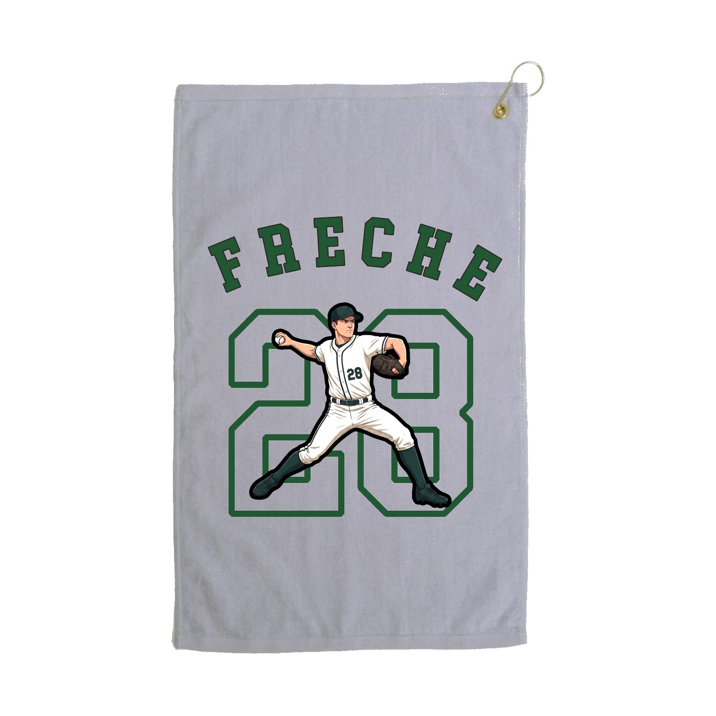 Golf Towel — Shirsey Arch in Grey