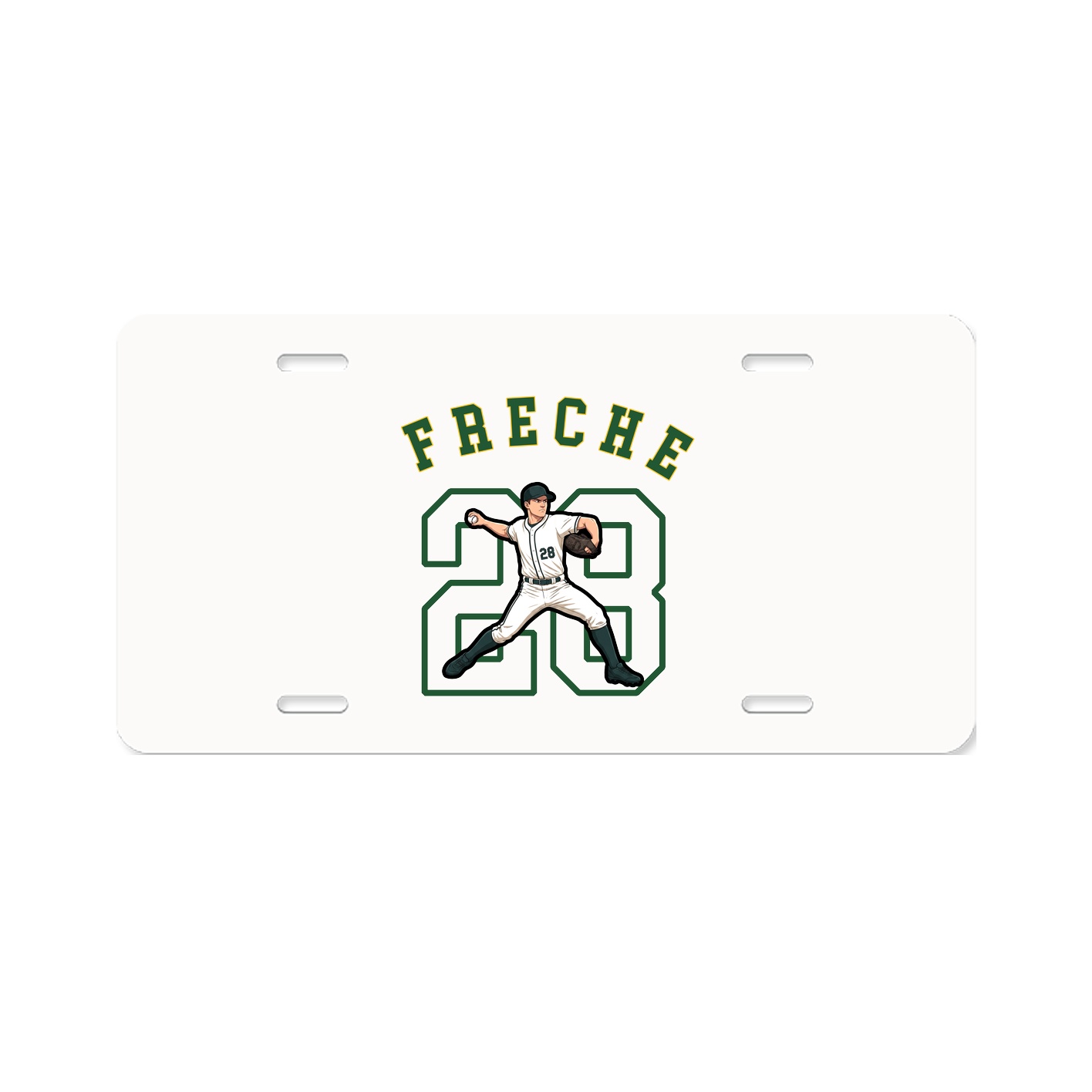 License Plate — Shirsey Arch in Classic