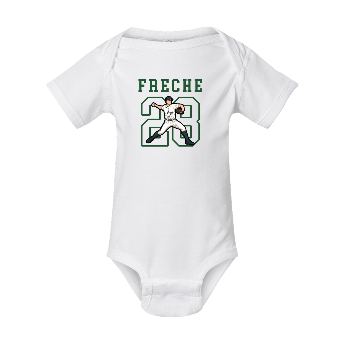 Baby Onesie — Shirsey in White