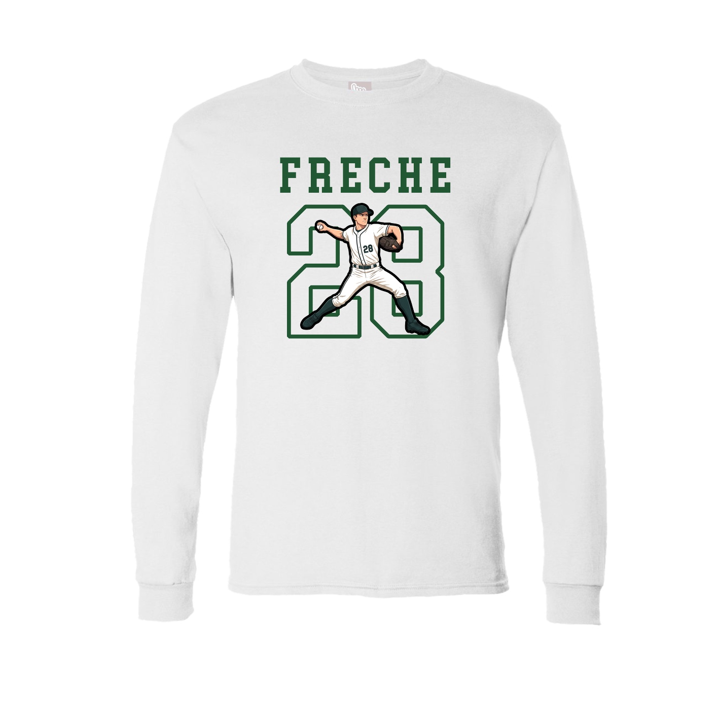 Long Sleeve Tee — Shirsey in White