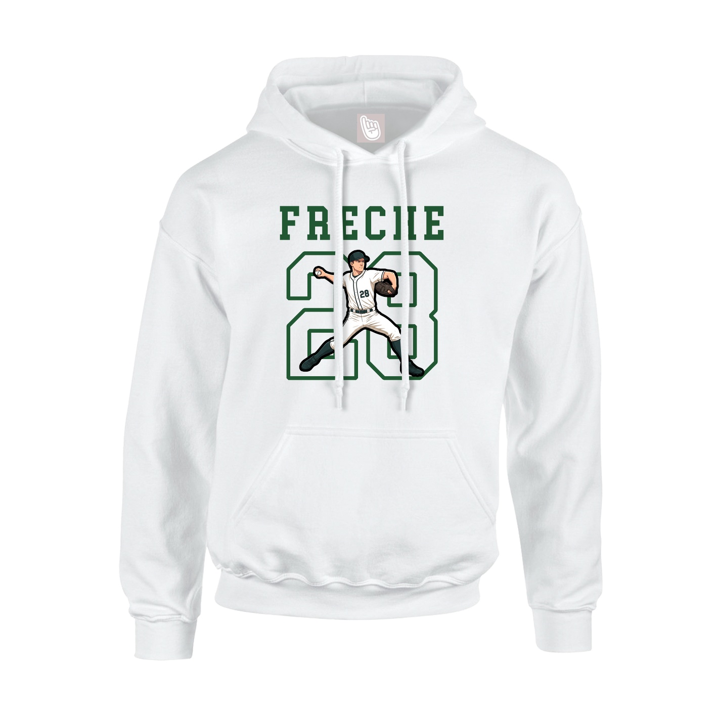 Youth Hoodie — Shirsey in White
