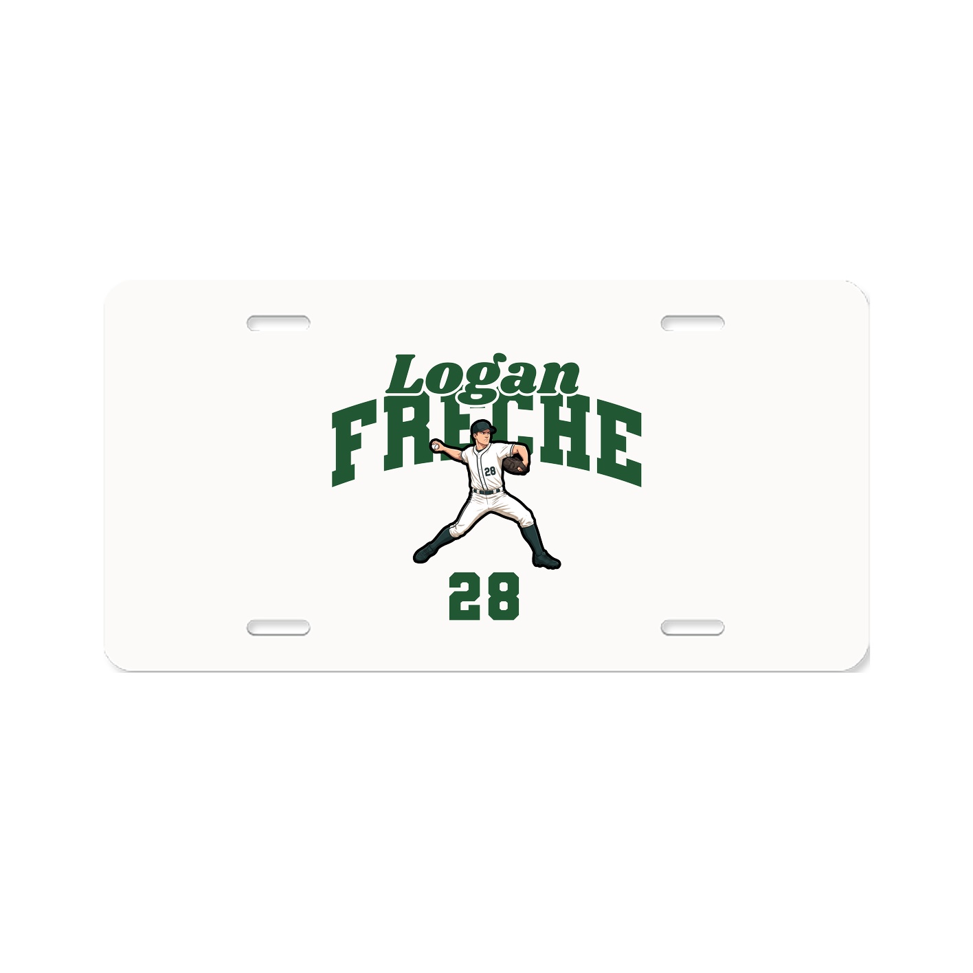 License Plate — Signature Arch in Classic