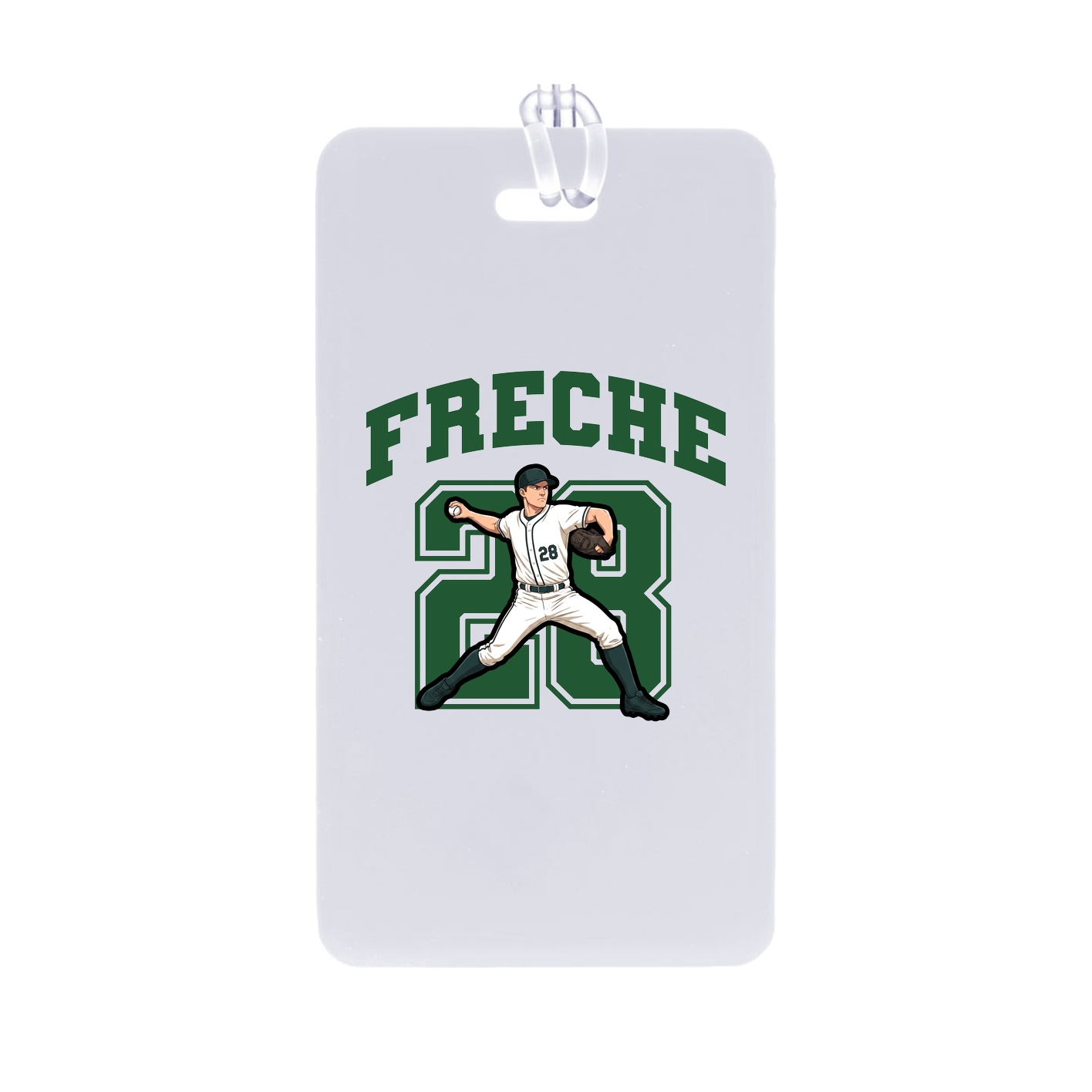 Bag Tag — Number in Classic