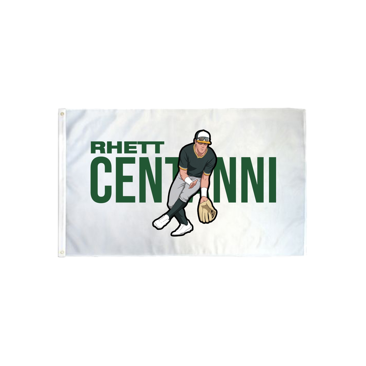 3x5 Flag — Player Name in Classic